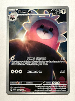 Pokemon Shrouded Fable - BEWEAR - ILLUSTRATION RARE - 079/064 - NM/M - Image 1