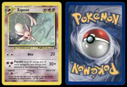 Espeon 1/75 Unlimited Holo Rare Neo Discovery Pokemon HP - Image 3