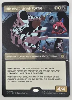 The Spot, Living Portal (Borderless) - Marvel's Spider-Man (SPM) - MTG - Image 1