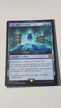 MTG - The Water Crystal - Final Fantasy Regular - Image 1