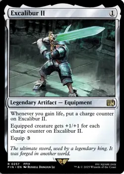 NM - Excalibur II R FINAL FANTASY 257 - Image 1