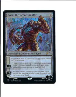 FOIL Karn, the Great Creator Secret Lair Drop 501 Stained Glass NM - Image 1