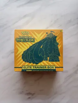 Pokemon TCG Rebel Clash Elite Trainer Box (ETB):Sealed, New! - Image 1