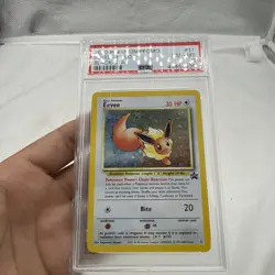 Eevee #11 Black Star Promo Holo Pokemon - PSA 8 NM - MT - Image 2