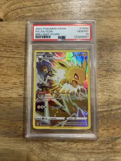 GRADED PSA 10 2022 Pokemon SWSH FA/Jolteon Brilliant Stars #TG04 - Image 1