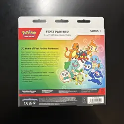 Pokemon TCG First Partner Illustration Collection Series 1 (SEALED BOX) - Image 2