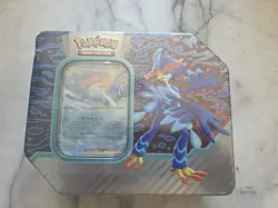 Pokemon TCG Paldea Partners Tin Quaquaval Ex SEALED - Image 1