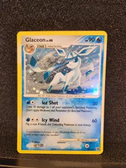 Pokemon Glaceon - 20/100 (DP Majestic Dawn) Holo Deck Exclusives 020/100 NM - Image 1