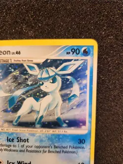Pokemon Glaceon - 20/100 (DP Majestic Dawn) Holo Deck Exclusives 020/100 NM - Image 3