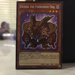 Exodia the Forbidden One 1st Edition Secret Rare BLGG-EN002 Yu-Gi-Oh! - Image 1