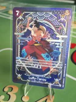 Bandai One Piece Card Game Luffy-Tarou ST18-005 SP Foil Character 8000 - Image 1