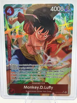 One Piece Legacy of the Master Monkey.D.Luffy Super Rare SR Alt Art #OP12-015 - Image 1
