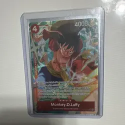 Namco One Piece CCG Monkey D. Luffy OP12-015 SR Alt Art Foil ENG 4000 - Image 1