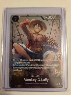 MONKEY D LUFFY - One Piece TCG P-075 - PROMO - Tin Pack Set Vol. 2 - Image 1