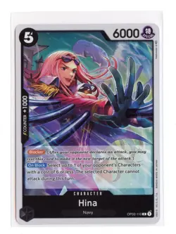 Hina OP02-110 R Foil One Piece Paramount War LP - Image 1