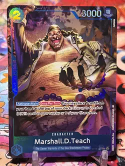 MARSHALL D TEACH - One Piece TCG ST17-005 - PROMO - Seven Warlords of the Sea - Image 1