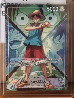 Monkey.D.Luffy (022) (Alternate Art) OP16-022 The Time of Battle Foil - Image 1