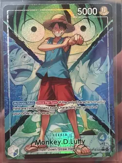 Monkey.D.Luffy (022) (Alternate Art) OP16-022 The Time of Battle Foil - Image 2
