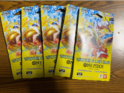 One Piece OP-15 Adventure On Kami’s Island Sleeved Booster Pack (5)Single Packs - Image 1