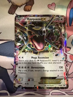 Pokemon TCG Rayquaza EX (Shiny) Holo Promo XY69/XY XY 170 HP ENG - Image 1