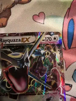 Pokemon TCG Rayquaza EX (Shiny) Holo Promo XY69/XY XY 170 HP ENG - Image 2