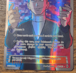 Giovanni's Scheme 162/162 Full Art LP UL Rare Card 2015 Pokemon XY Breakthrough - Image 3