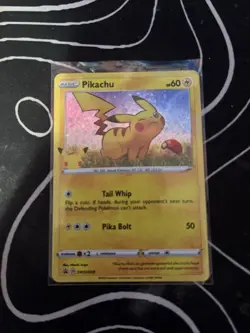 MINT 2020 pikachu Tail Whip Pokemon Card - Image 1