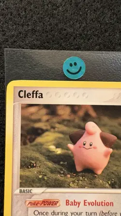Pokemon Cleffa 21/115 EX Unseen Forces Common Basic 2005 Yuka Morii Card - Image 4