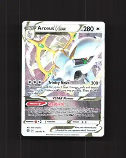 ARCEUS VSTAR 123/172 HOLO PROMO MISCELLANEOUS CARDS & PRODUCTS POKEMON LP - Image 1
