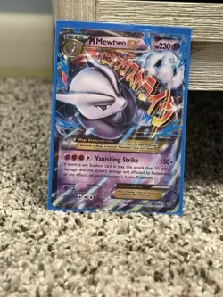 M Mewtwo EX - 63/162 - Mega - Ultra Rare - XY BreakThrough - Pokemon TCG Card NM - Image 1