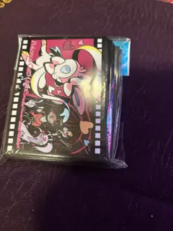Official Japanese Pokemon Center Midnight Agent Sylveon Card Sleeves 64 Ct. - Image 1