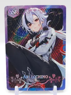 Goddess Trail - Anime Waifu SSR Trading Card - Arlecchino - Image 1
