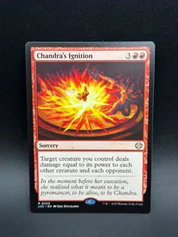 MTG Chandra's Ignition R The Lost Caverns of Ixalan Commander #220 - Image 1