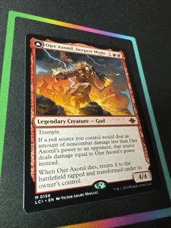 MTG Ojer Axonil, Deepest Might The Lost Caverns of Ixalan Regular #158 - Image 3