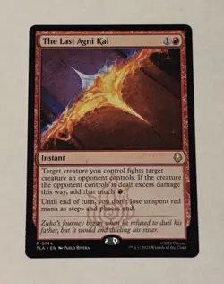 MTG The Last Agni Kai - Avatar: The Last Airbender LP - Image 1