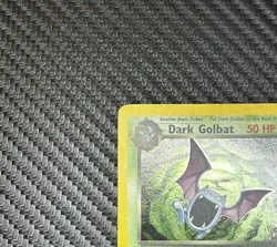 Pokemon Dark Golbat #7/82 – Team Rocket 1st Edition Holo Rare – WOTC Vintage - Image 2