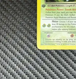 Pokemon Dark Golbat #7/82 – Team Rocket 1st Edition Holo Rare – WOTC Vintage - Image 5