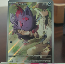 N's Zorua SVP Black Star Promos 189 Holo Promo English Pokemon TCG - Image 1