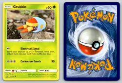 GRUBBIN 18/214 C UNBROKEN BONDS POKEMON MP MORII - Image 3