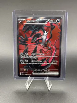 Yveltal EX 105/088 Ultra Rare Full Art Perfect Order Pokemon TCG - Image 1