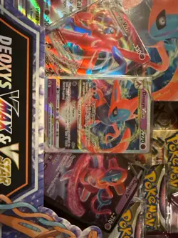 Pokemon Deoxys VMAX & VSTAR Battle Box SWSH 4 Packs 3 Promo 1 Jumbo - Image 5