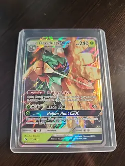 Pokemon TCG Decidueye GX Sun & Moon 12/149 Holo Ultra Rare - Image 2