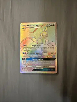 Pokemon Tcg Altaria Gx Dragon Majesty Rainbow Secret Rare Art 72 2018 - Image 2