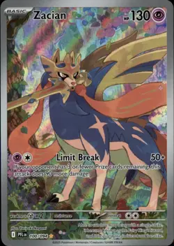 Zacian 100/094 Illustration Rare Phantasmal Flames Pokemon NM - Image 1