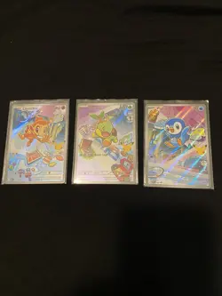 Pokemon TCG First Partner Illustration Collection Series 1 Gen 4 Sinnoh Starters - Image 1