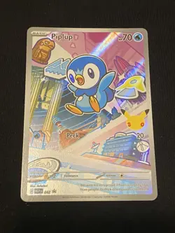 Pokemon TCG First Partner Illustration Collection Series 1 Gen 4 Sinnoh Starters - Image 4