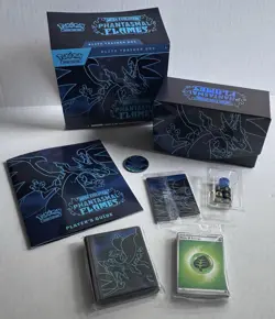 Pokemon TCG Phantasmal Flames ETB Elite Trainer Box (EMPTY) Sleeves Dividers - Image 2
