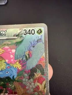 Pokemon TCG Venusaur ex SV 151 Ultra Rare Full Art Holo English 198/165 - Image 3