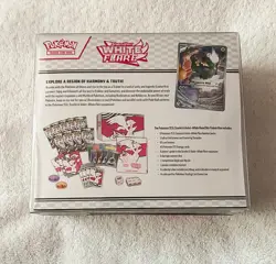 Pokemon TCG Scarlet Violet White Flare Elite Trainer Box ETB Sealed New - Image 2