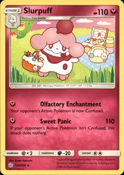 Slurpuff 154/236 Rare Cosmic Eclipse Pokemon NM - Image 1